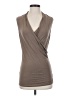 CAbi Gray Sleeveless Blouse Size S - photo 1