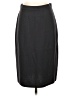 St. John Collection Solid Black Wool Skirt Size 4 - photo 1