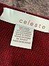 Celeste Burgundy Poncho Size M (estimated) - photo 7
