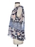 CAbi 100% Polyester Paisley Blue Sleeveless Blouse Size XS - photo 5