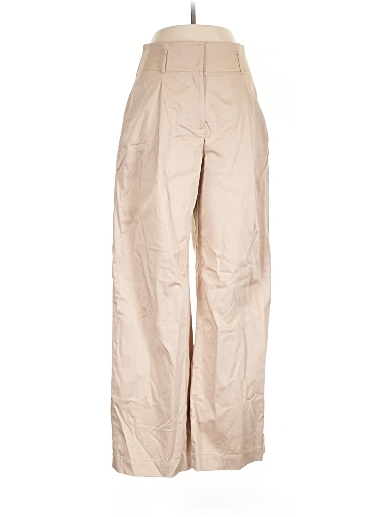Pre-owned Lewit Khaki Pant In Tan