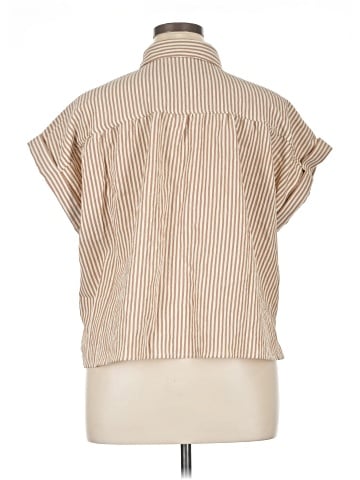 Velvet Heart Sleeveless Button-Down Shirt (view 2)