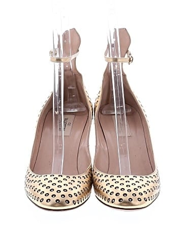 Valentino Garavani Leather Tango Pumps (view 2)