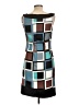 Connected Apparel Graphic Brown Cocktail Dress Size 10 - photo 2