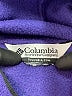 Columbia 100% Polyester Purple Pullover Hoodie Size M - photo 7