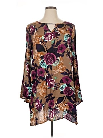 Southern Stitch Long Sleeve Blouse (view 1)
