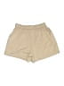 Unbranded Solid Tan Khaki Shorts Size M - photo 2