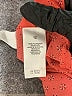 Emma James 100% Polyester Polka Dots Orange Short Sleeve Blouse Size 12 - photo 8