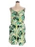 Torrid Tropical Green Romper Size 3X Plus (3) - photo 1