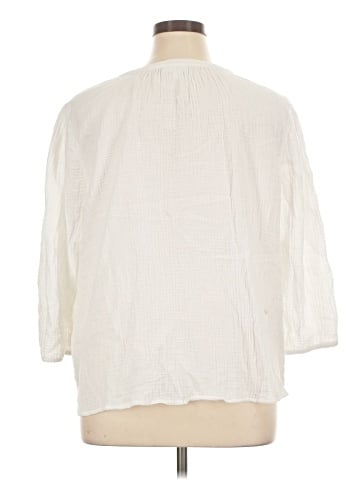 J.Jill 3/4 Sleeve Blouse (view 2)