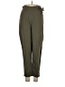 Zara Basic 100% Polyester Solid Green Casual Pants Size XS - photo 1