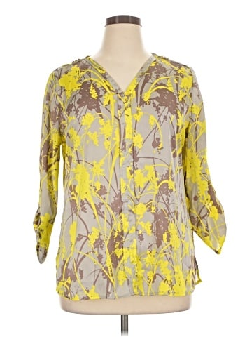 The Limited 3/4 Sleeve Blouse (view 1)