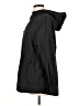 Eileen Fisher Solid Black Raincoat Size L - photo 5