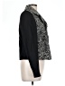 Tahari Black Jacket Size 10 - photo 4