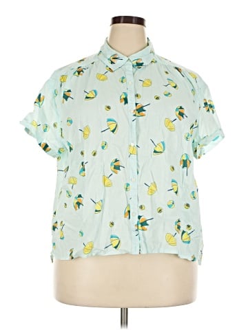 St. John's Bay Short Sleeve Blouse (view 1)