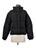 Topshop Solid Black Snow Jacket Size 4 - photo 1