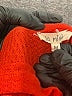 La Miel Orange Poncho Size M - photo 7