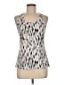 Gap Fit 100% Polyester Silver Tank Top Size M - photo 1