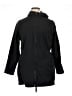 Lands' End 100% Polyester Black Coat Size 1X - photo 1