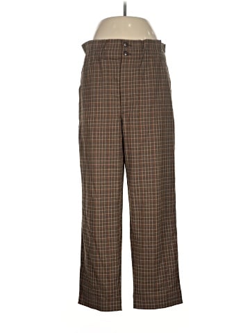 Madewell Plaid Paperbag Tapered Pants (view 1)