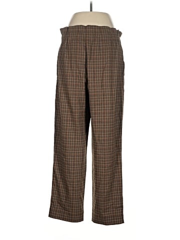 Madewell Plaid Paperbag Tapered Pants (view 2)
