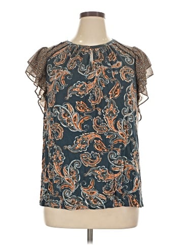 Daniel Rainn Short Sleeve Blouse (view 1)