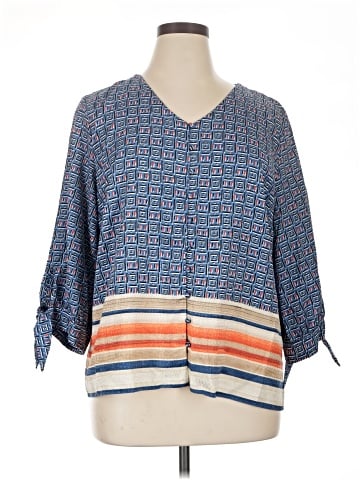 Chico's 3/4 Sleeve Blouse (view 1)