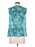 Talbots Teal Sleeveless Blouse Size 8 - photo 2