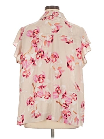 Calvin Klein Short Sleeve Blouse (view 2)