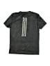 Adidas Metallic Gray Active T-Shirt Size 8 - photo 2