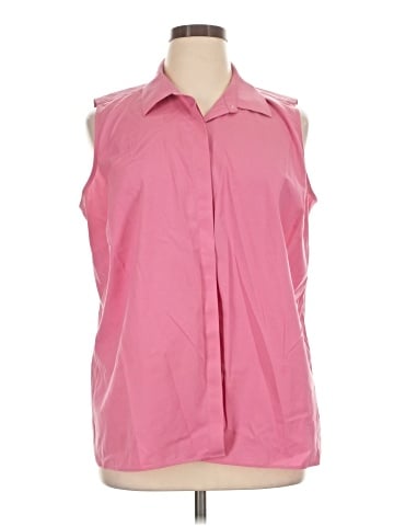 Talbots Sleeveless Button-Down Shirt (view 1)