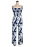 No Comment Tie-dye Blue Jumpsuit Size 1X - photo 1