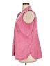 Talbots Pink Sleeveless Button-Down Shirt Size 16 - photo 5