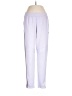 Adidas 100% Polyester Solid Purple Track Pants Size L - photo 1