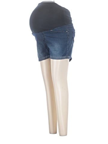 Rumor Has It! - Maternity Denim Shorts (view 1)