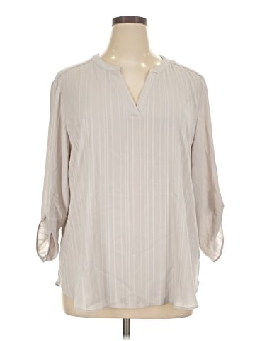 Maurices 3/4 Sleeve Blouse (view 1)