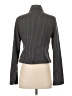 Shein Stripes Gray Long Sleeve Blouse Size 4 - photo 2