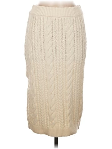 Madewell Cable-Knit Midi Sweater Skirt (view 1)