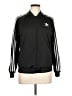 Adidas 100% Polyester Black Track Jacket Size L - photo 1