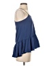 Tibi Blue Sleeveless Blouse Size 0 - photo 4