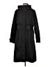 DKNY 100% Polyester Black Trenchcoat Size L - photo 1