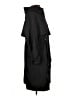 DKNY 100% Polyester Black Trenchcoat Size L - photo 4