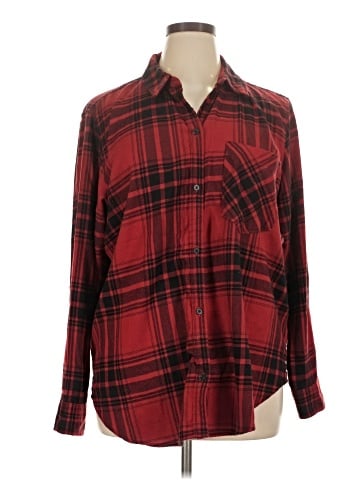 Abercrombie & Fitch Long Sleeve Button-Down Shirt (view 1)