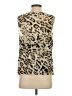 Chaus Tan Sleeveless Top Size S - photo 2