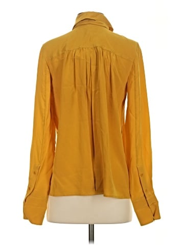 Trina Turk Long Sleeve Silk Top (view 2)