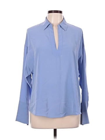 Rebecca Taylor Long Sleeve Silk Top (view 1)