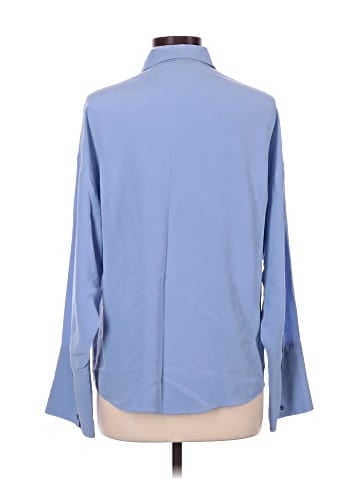 Rebecca Taylor Long Sleeve Silk Top (view 2)
