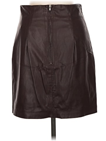 H&M Faux Leather Skirt (view 2)