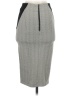 Lapis Chevron-herringbone Gray Formal Skirt Size XS - photo 2