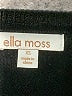 Ella Moss Metallic Black Pullover Sweater Size XS - photo 7